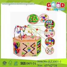 kids beads toys educational string beads toys wooden string beads toys